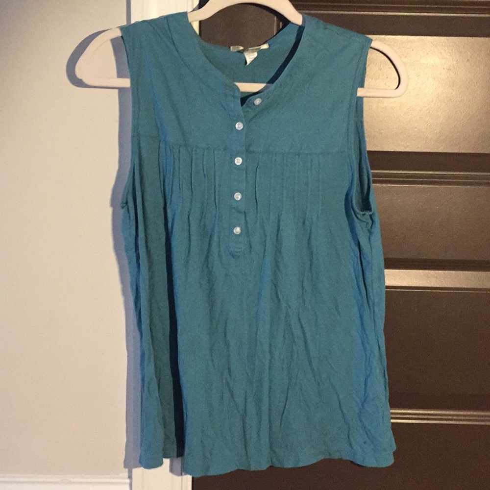 Blue banana republic tank top